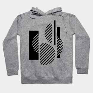 lines geometric circles Hoodie